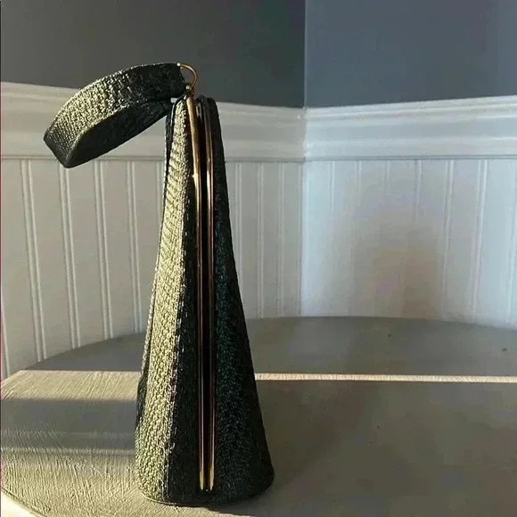 VINTAGE MORRIS MOSKOWITZ DESIGNER WOVEN HANDBAG - Picture 6 of 9